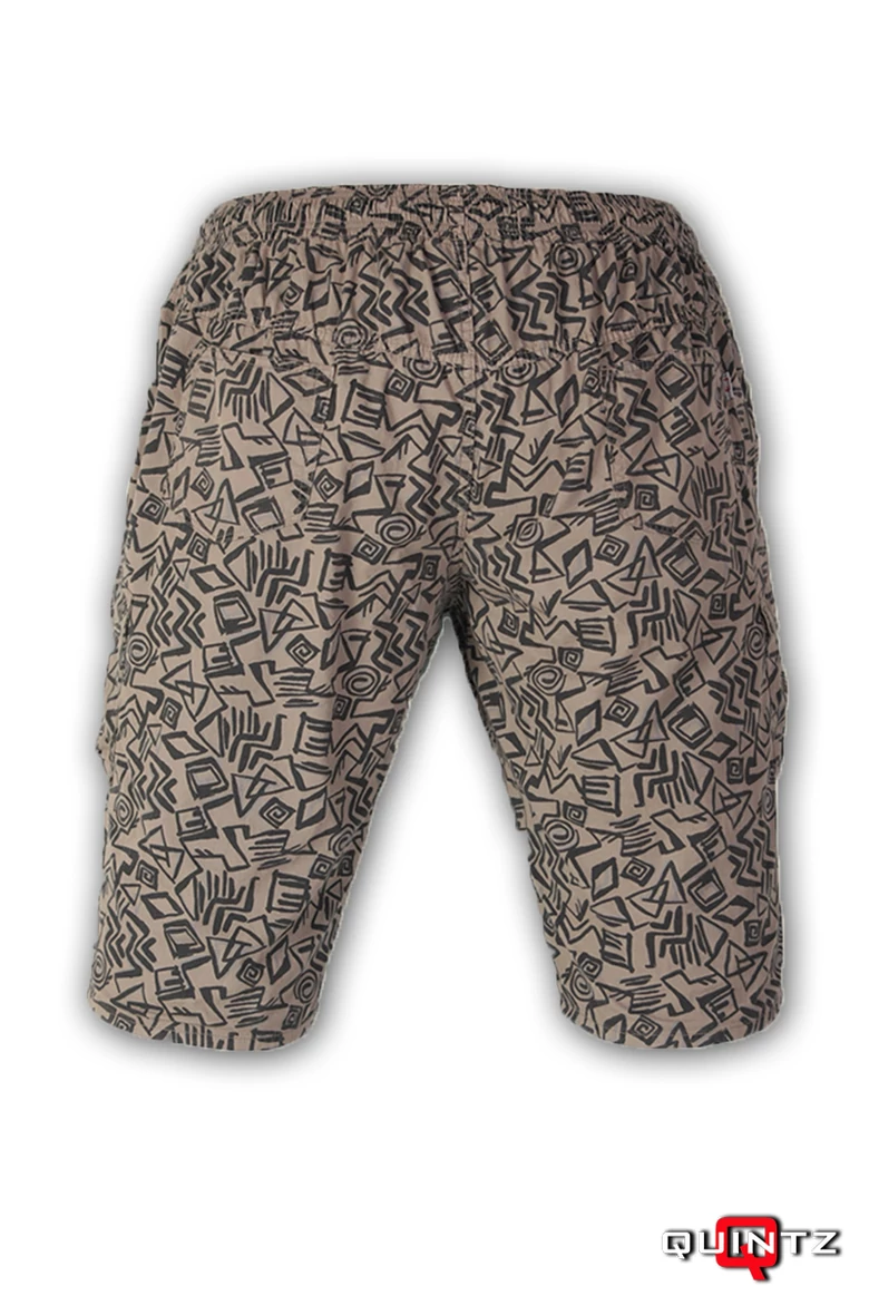 nagy méretű mintás bermuda