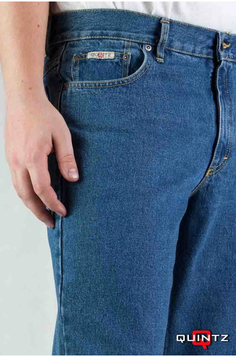 hagyományos magas derekú férfi farmernadrág