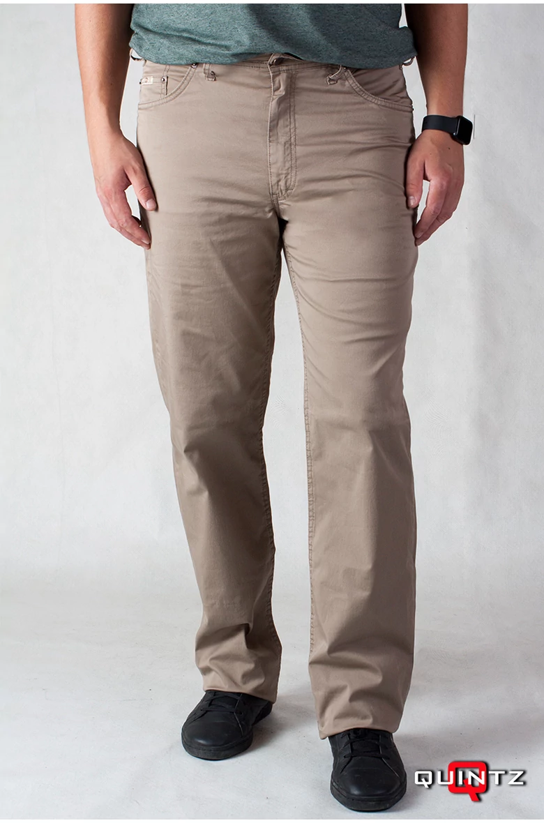 bézs férfi vászon nadrág