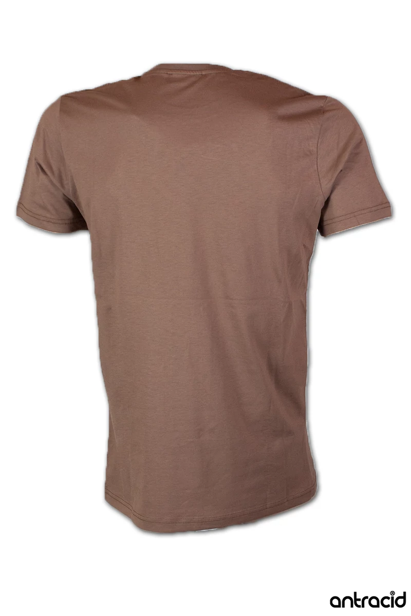 férfi divatos barna póló