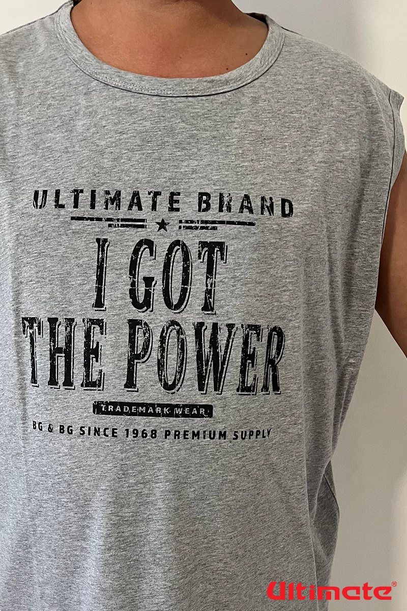 Férfi nagyméretű ujjatlan póló