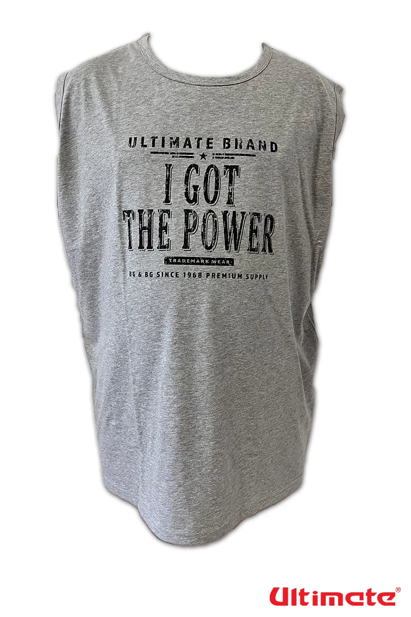 Férfi nagyméretű ujjatlan póló