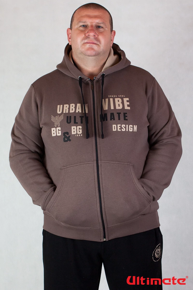 kapucnis barna nagyméretű férfi pulóver