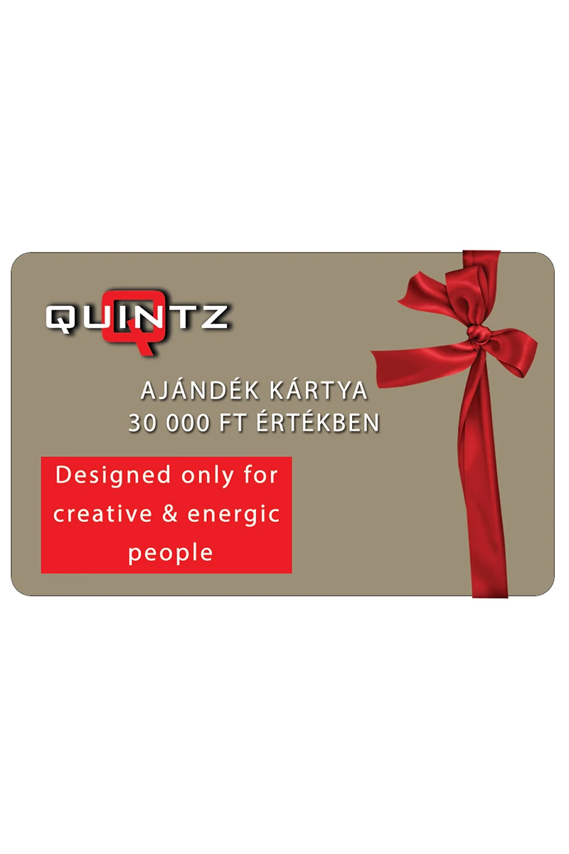 30000 Ft ajándék kártya