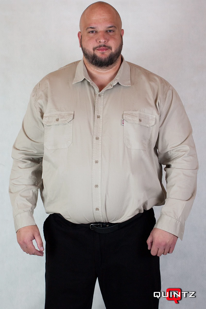 férfi nagyméretű hosszú ujjas ing