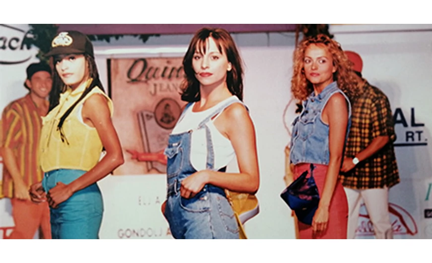 Quintz Jeans divatbemutató 1994
