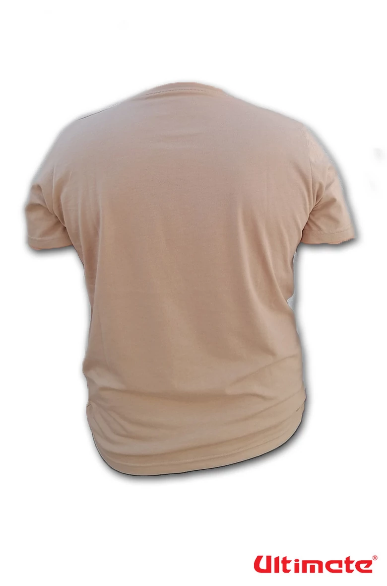 Ultimate férfi barna póló 8XL-ig