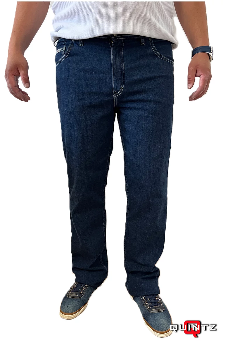 férfi kék farmernadrág Quintz Jeans