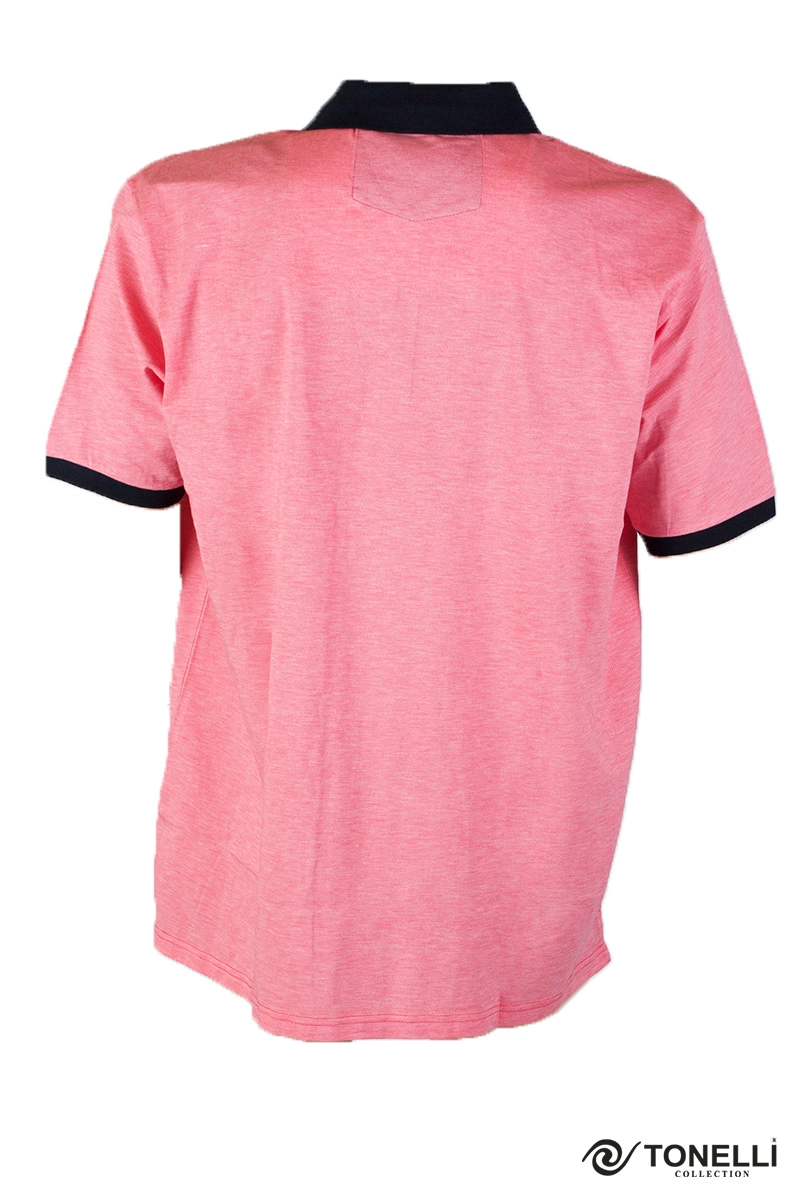 férfi lazac rózsaszín extra nagy póló Tonelli
